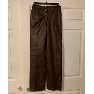 VINTAGE Christian Dior Leather Pants